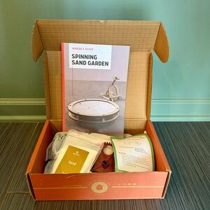 KiwiCo Eureka Crate Spinning Sand Garden STEM Kit New Open Box